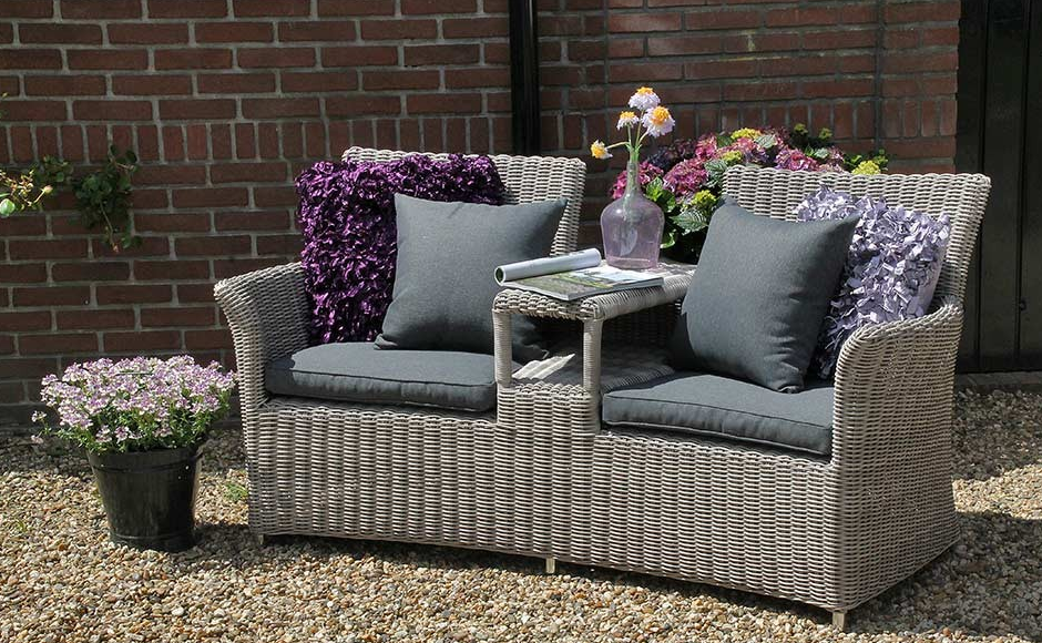 Loveseat Melody tuinmeubelen tuin Wonen.nl